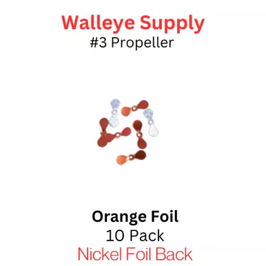 3-orange-foil-propeller #3 ORANGE FOIL PROPELLER