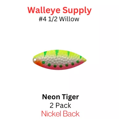 4-1-2-willowleaf-neon-tiger #4 1/2 WILLOWLEAF NEON TIGER