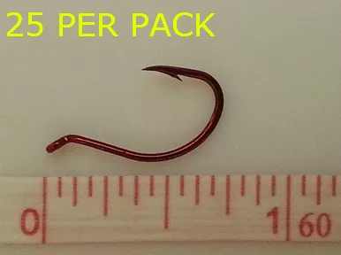 #4 VMC BLEEDING RED # 9299 HOOKS