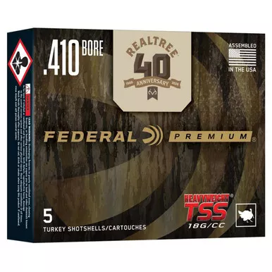 410-gauge-3-13-16oz-1100fps-premium-heavyweight-tss-realtree-40th-anniversary-lo .410 Gauge 3" 13/16oz 1100FPS Premium Heavyweight TSS Realtree 40th Anniversary Loads, Box of 5