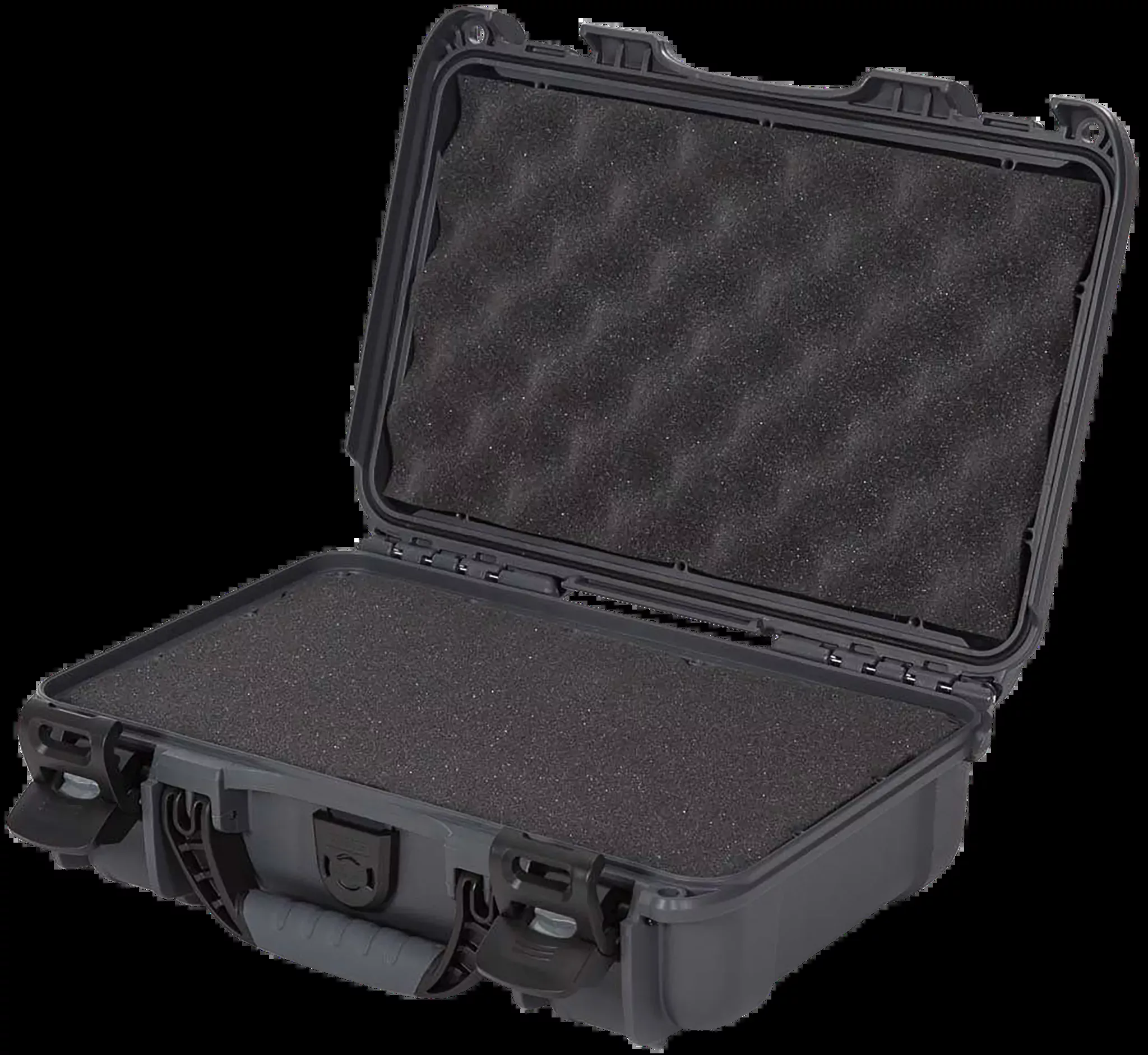 909-11-handgun-case-with-foam-graphite 909 11" Handgun Case with Foam - Graphite
