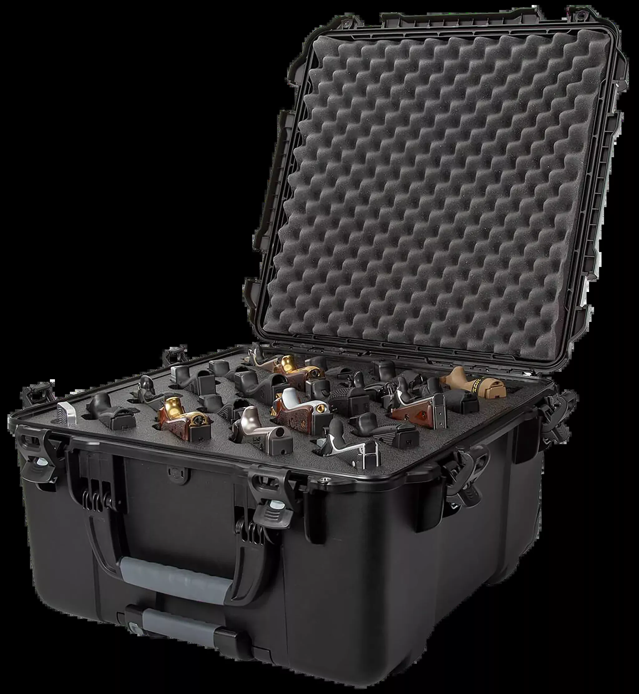 968 20 Up Pistol Case with Foam - Black