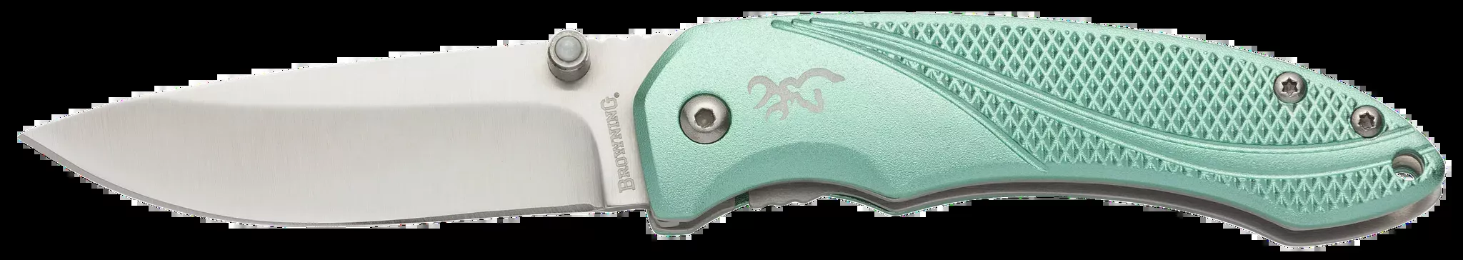 allure-edc-2-88-folding-drop-point-plain-folding-knife-mint-green Allure EDC 2.88" Folding Drop Point Plain Folding Knife - Mint Green