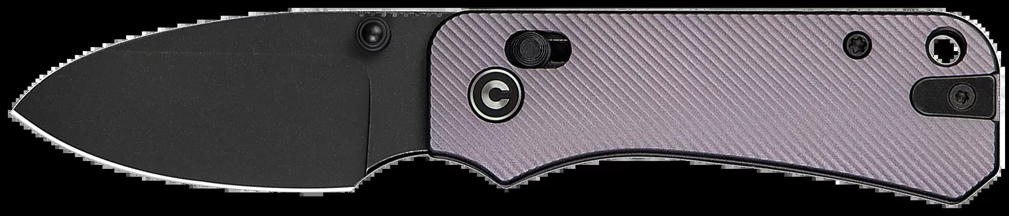 baby-banter-2-2-34-folding-drop-point-plain-knife-purple Baby Banter 2 2.34": Folding Drop Point Plain Knife - Purple