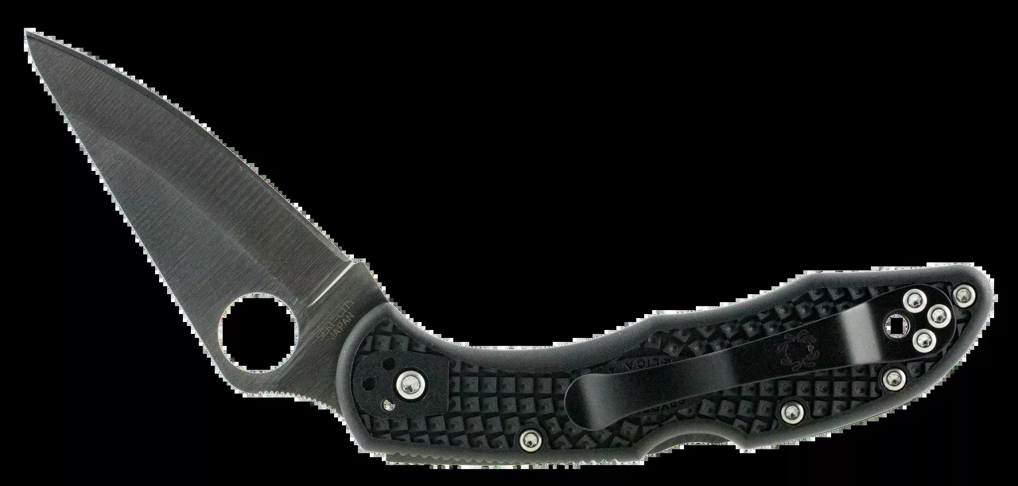 Delica 4 2.88" Drop Point Plain Blade Folding Knife