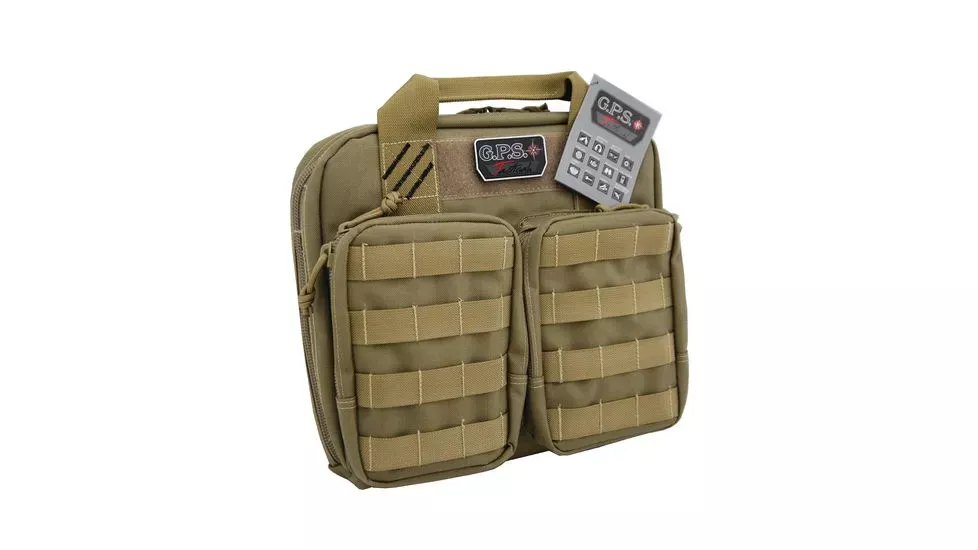 double-2-pistol-tactical-handgun-case-black Double 2 Pistol Tactical Handgun Case - Black