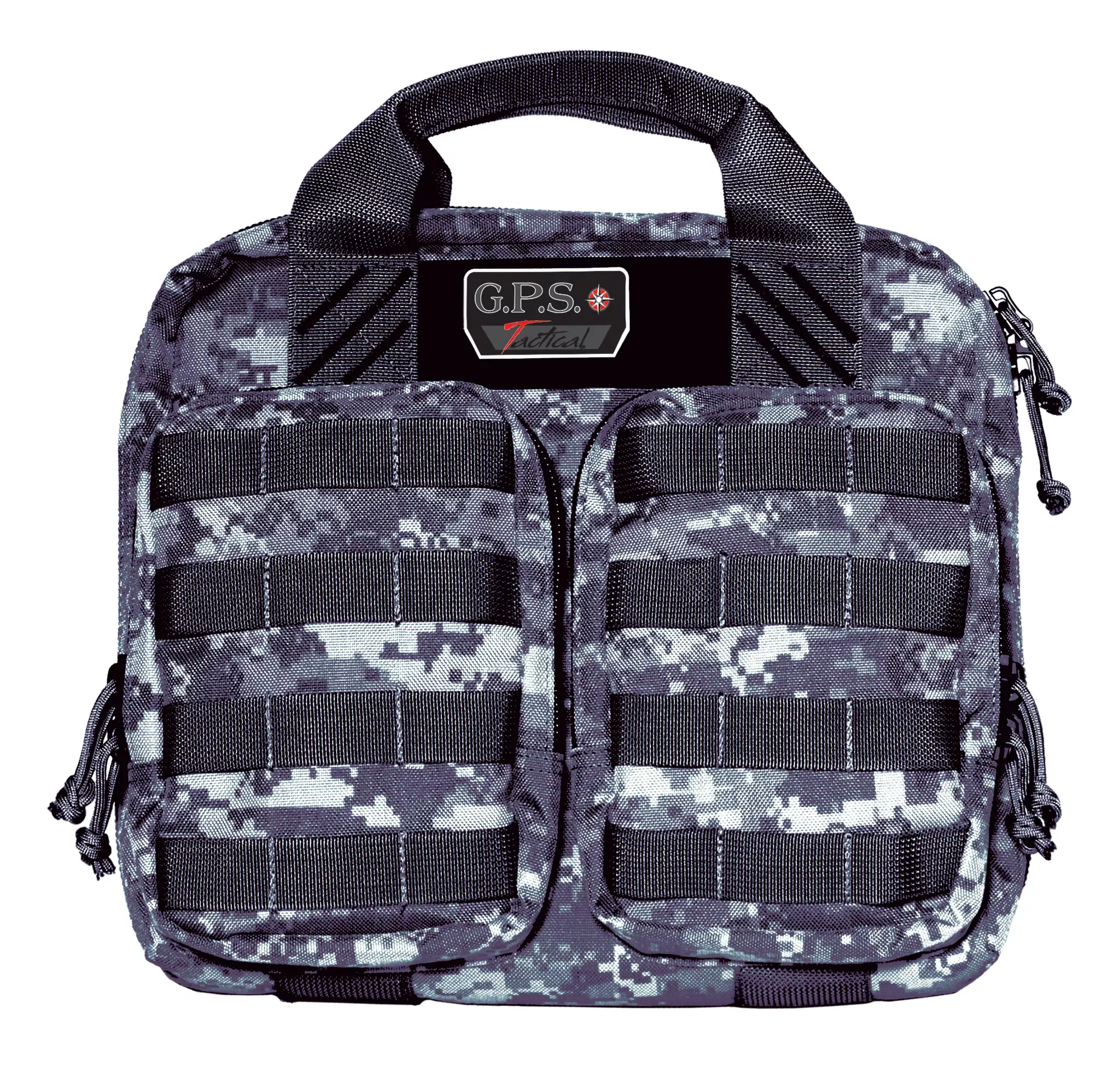 double-2-pistol-tactical-handgun-case-gray-digital Double 2 Pistol Tactical Handgun Case - Gray Digital