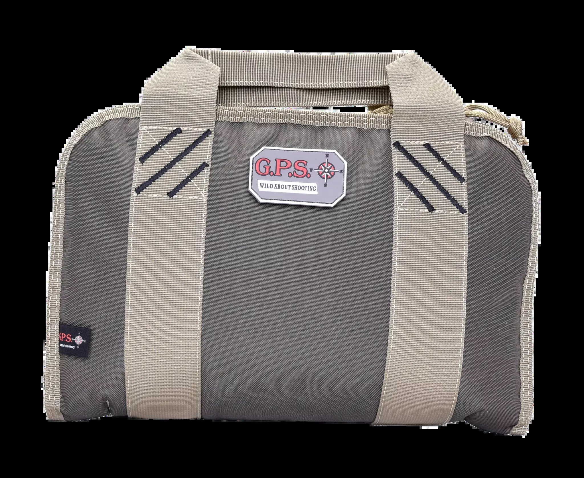 Double Rifle Green Pistol Case w/ Visual ID Storage