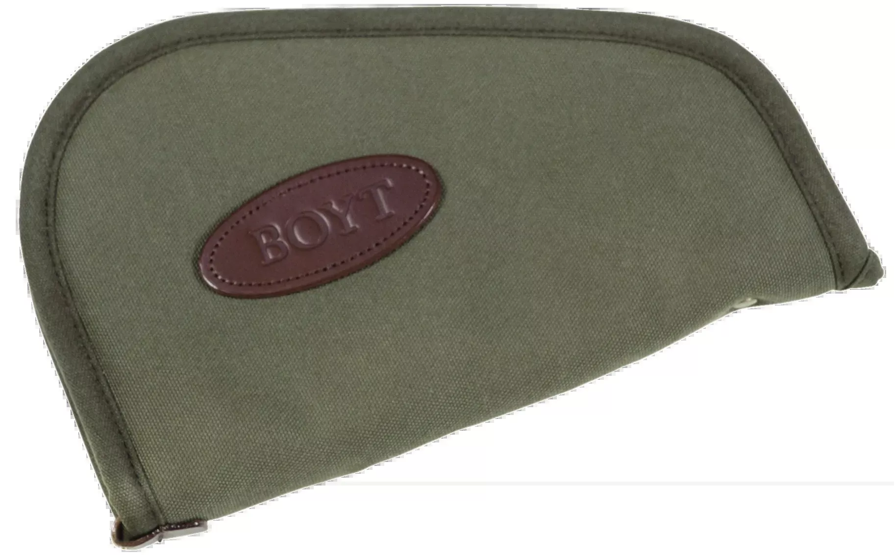 Heart-Shaped 12" Pistol Rug - OD Green
