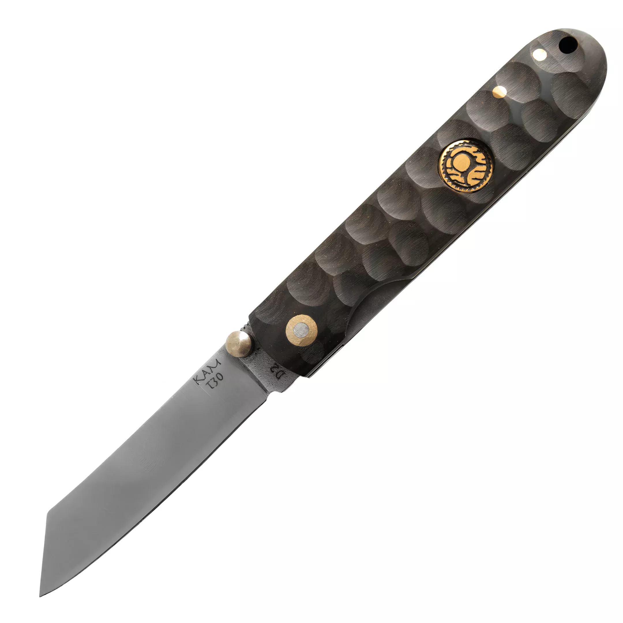 kam-knife-t30-d2-steel-katsu-brown-handle-pocket-knife Kam Knife - T30 - D2 Steel - Katsu Brown Handle - Pocket Knife