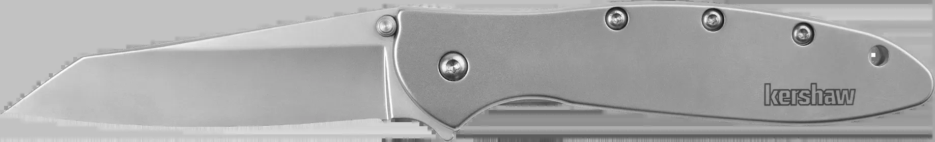 leek-random-edc-3-folding-reverse-tanto-plain-blade-knife-silver Leek Random EDC 3" Folding Reverse Tanto Plain Blade Knife - Silver