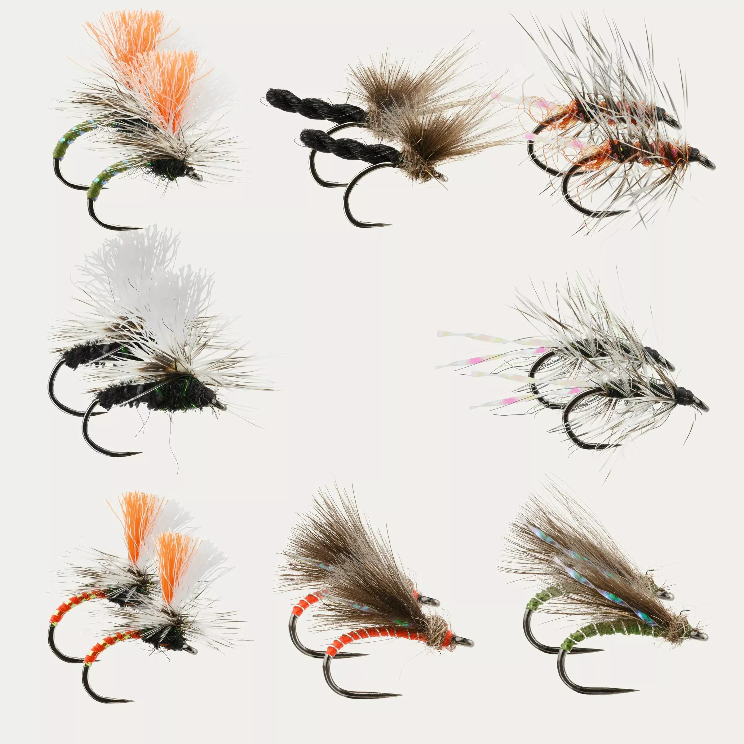 midge-dry-fly-bugcycle-fly-assortment-16pk-barbless-ahrex Midge Dry Fly BugCycle Fly Assortment - 16pk, Barbless, Ahrex