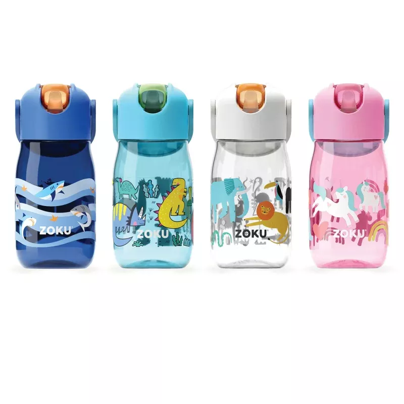 Zoku Flip Straw Bottle
