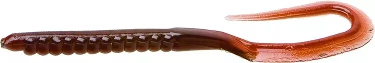 Zoom 001096 U-Tale Worm, 6 3/4" Scuppernong
