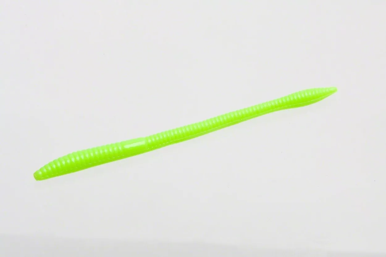 Zoom 006127 Trick Worm 6.5''Limetreuse 20pk