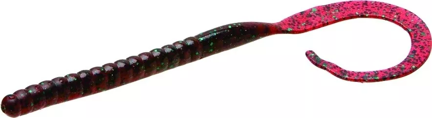 zoom-026021-ol-monster-worm-10-1-2-9pk-red-bug Zoom 026021 Ol' Monster Worm, 10 1/2", 9Pk, Red Bug