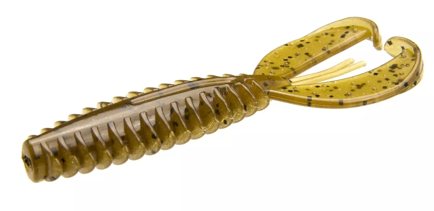 zoom-130025-z-craw-jr-3-1-2-8pk-green-pumpkin Zoom 130025 Z-Craw Jr 3 1/2", 8pk Green Pumpkin
